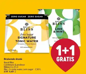 Delhaize Bruisende drank aanbieding