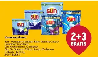 Delhaize Vaatwastabletten aanbieding