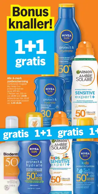 Albert Heijn Alle A-merk zonbescherming aanbieding