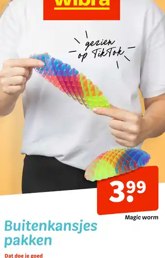 Wibra Magic worm aanbieding