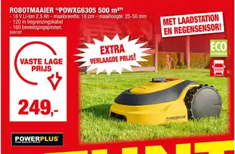 Hubo ROBOTMAAIER POWXG6305 500 m² aanbieding