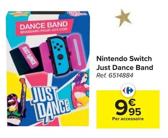 Carrefour Nintendo Switch Just Dance Band aanbieding