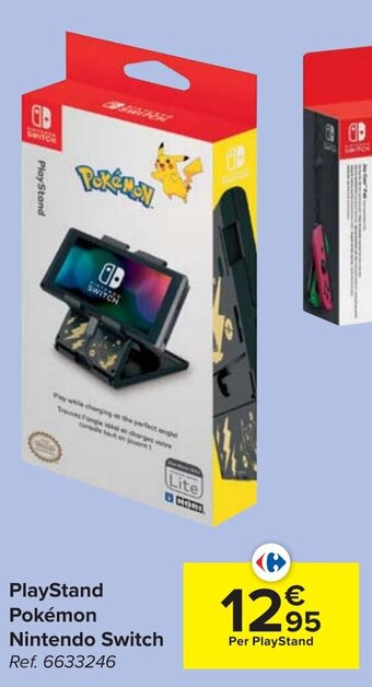 Carrefour PlayStand Pokemon Nintendo Switch aanbieding