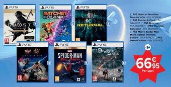 Carrefour PS5 Ghost of Tsushima Director's Cut aanbieding