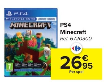 PS4 Minecraft