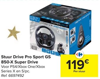 Stuur Drive Pro Sport GS 850-X Super Drive