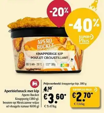 Delhaize Knapperige kip aanbieding