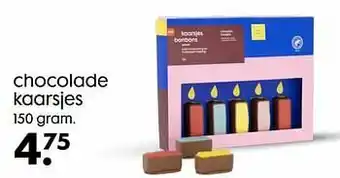 HEMA Chocolade kaarsjes aanbieding