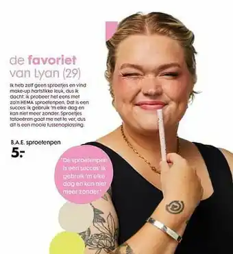 HEMA B.a.e. sproetenpen aanbieding