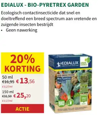 Horta EDIALUX - BIO-PYRETREX GARDEN 50 ml aanbieding