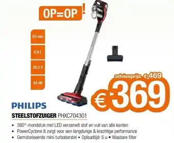 Expert STEELSTOFZUIGER PHXC704301 aanbieding