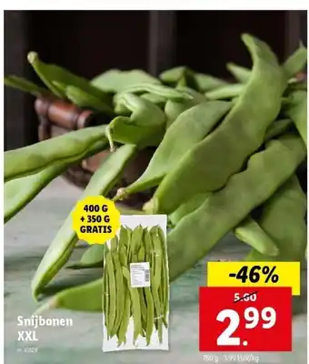 Lidl Snijbonen XXL aanbieding