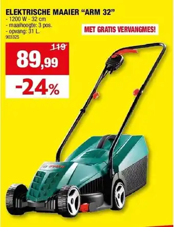 ELEKTRISCHE MAAIER “ARM 32”