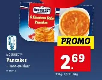 Lidl Pancakes aanbieding