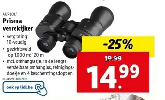 Lidl Prisma verrekijker aanbieding