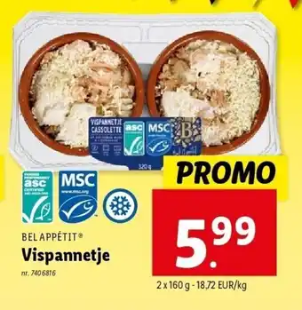 Lidl Vispannetje aanbieding