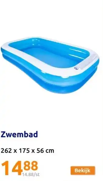 Action Zwembad aanbieding
