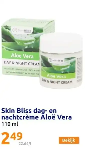 Action Skin Bliss dag- en nachtcrème Aloë Vera aanbieding