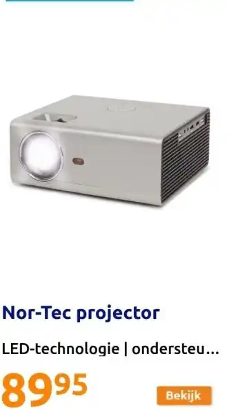 Action Nor-Tec projector aanbieding