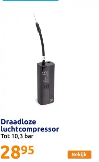 Action Draadloze luchtcompressor aanbieding