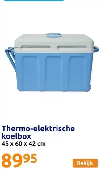 Action Thermo-elektrische koelbox aanbieding
