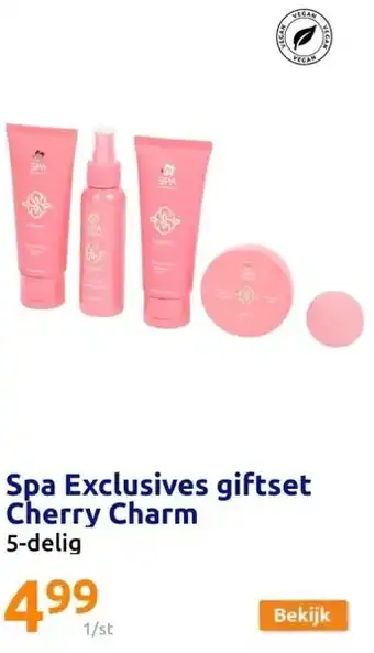 Action Spa Exclusives giftset Cherry Charm aanbieding