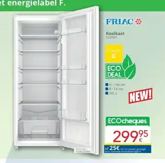 Eldi Koelkast CO2904 aanbieding