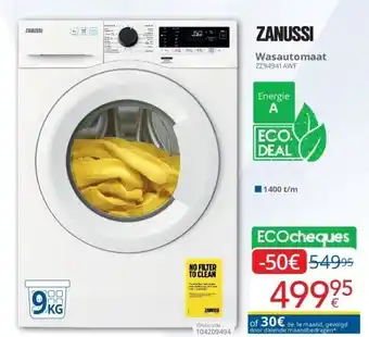 Eldi Wasautomaat aanbieding