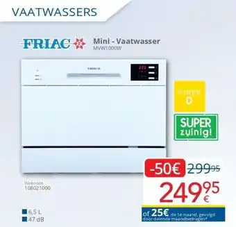 Eldi Mini - Vaatwasser aanbieding