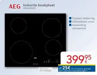 Eldi Inductie kookplaat aanbieding