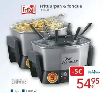 Eldi Frituurpan & fondue aanbieding