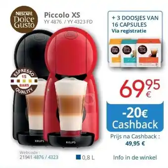 Eldi Piccolo XS aanbieding