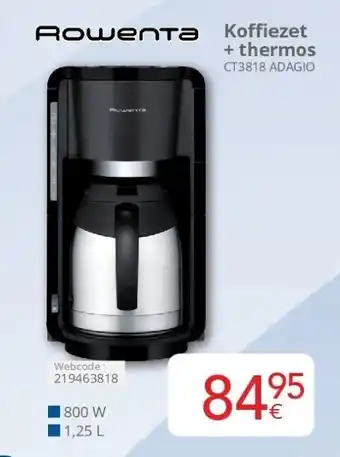 Eldi Koffiezet + thermos aanbieding