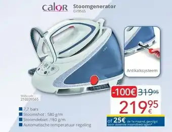 Eldi Stoomgenerator aanbieding