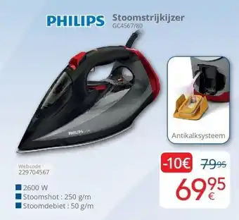 Eldi Stoomstrijkijzer aanbieding