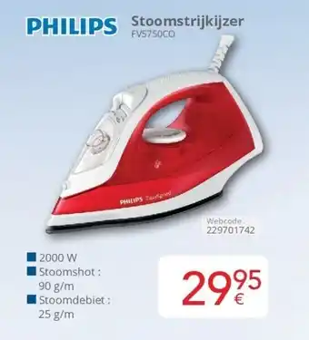 Eldi Stoomstrijkijzer aanbieding