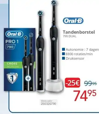 Eldi Tandenborstel 790 DUAL aanbieding