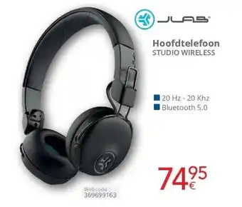 Eldi Hoofdtelefoon STUDIO WIRELESS aanbieding