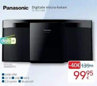 Eldi Digitale micro-keten SC-HC212EG aanbieding