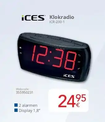 Eldi Klokradio ICR-230-1 aanbieding