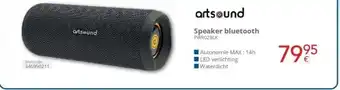 Eldi Speaker bluetooth PWR02BLK aanbieding