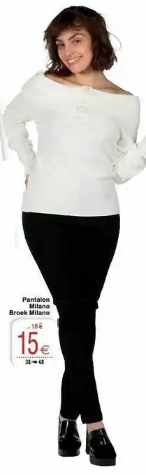 Pantalon milano broek milano