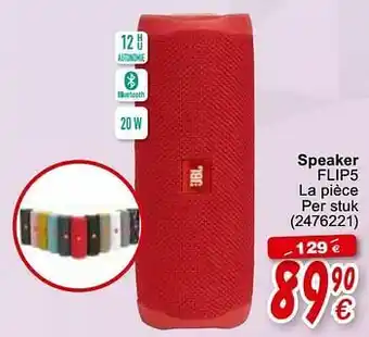 Cora Jbl speaker flip5 aanbieding