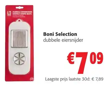 Colruyt Boni Selection dubbele eiersnijder aanbieding