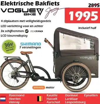 iTEK Elektrische Bakfiets aanbieding