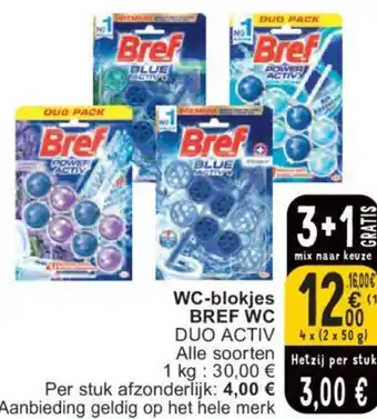 Cora WC-blokjes BREF WC aanbieding