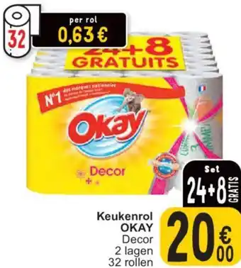 Cora Keukenrol OKAY aanbieding