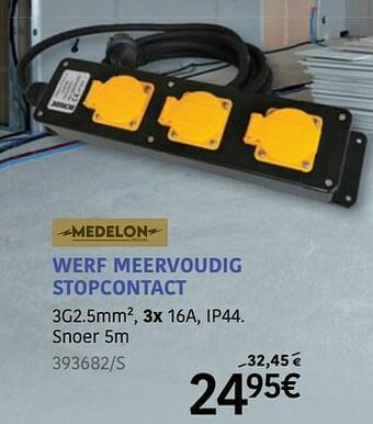 HandyHome Werf meervoudig stopcontact aanbieding