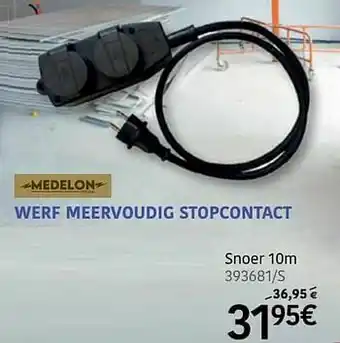 Werf meervoudig stopcontact