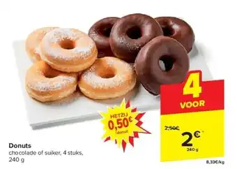 Carrefour Donuts aanbieding